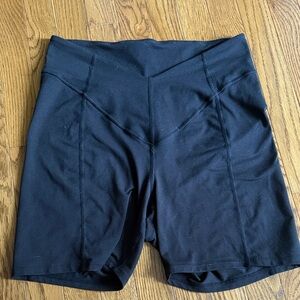 Maternity Women's Black Biker Shorts